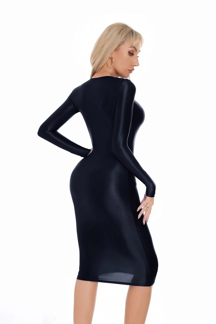 Women Exclusive Sculpted Evening Dress Premium
