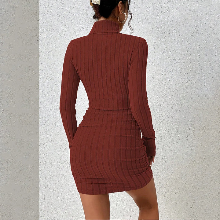 Signature Premium Engineered Knit Bodycon Dress