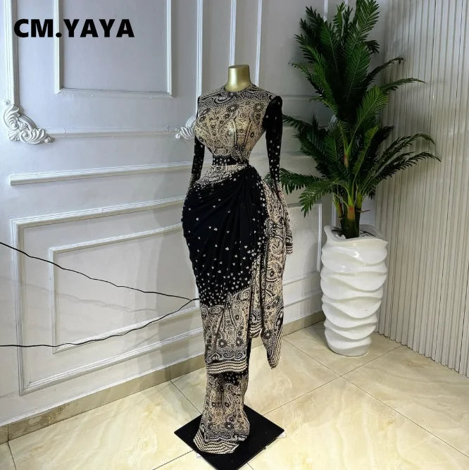 CMYAYA Tie Dye Ruched Midi Dress For Women Party