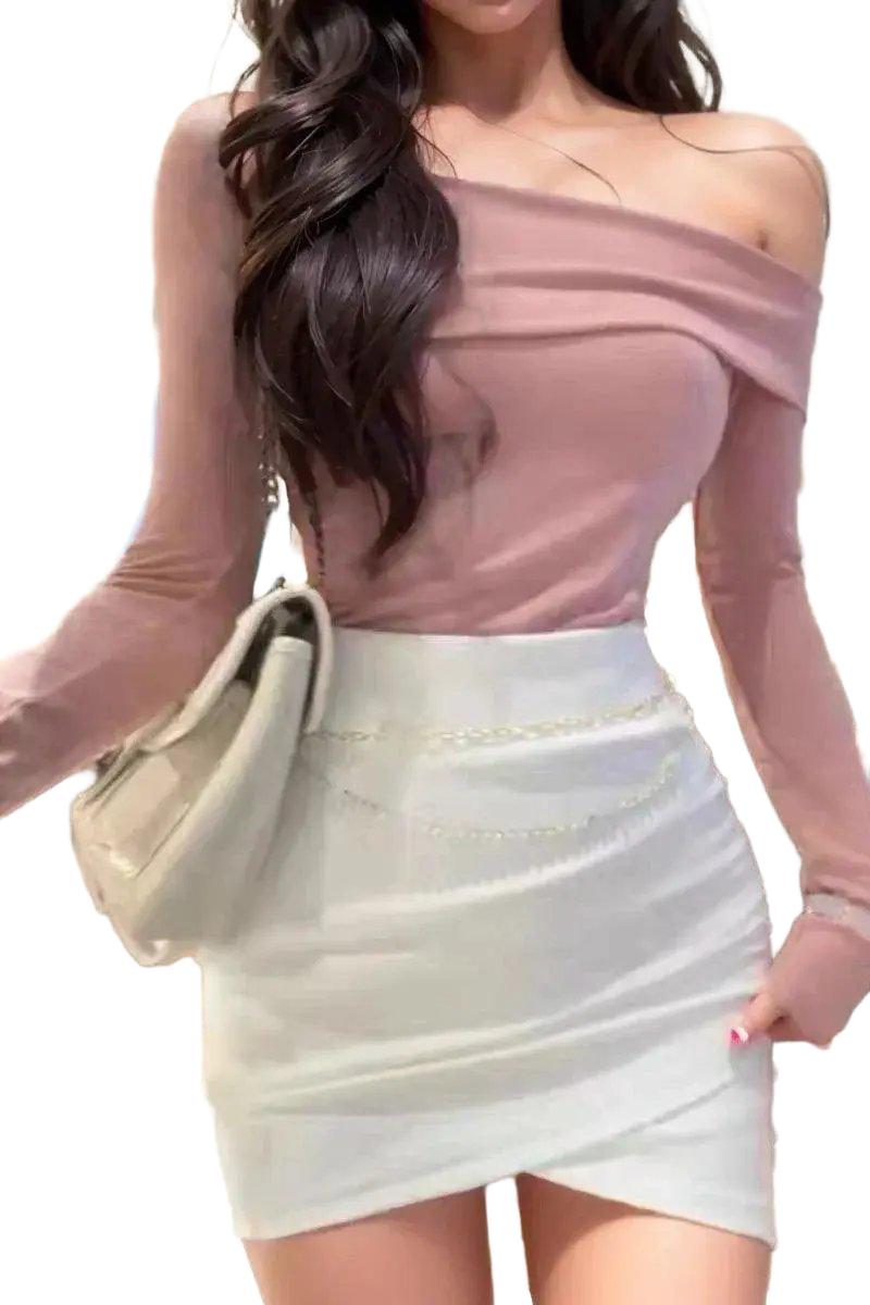 Sweet And Spicy Bodycon Dress For Trendy Millennials Outfit