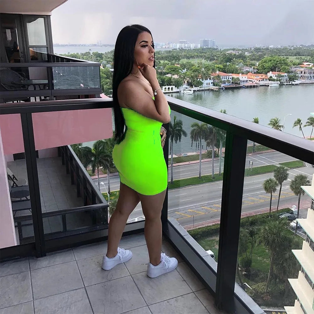 Signature Strapless Mini Dress By Tyfyo