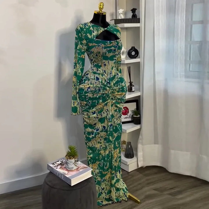 Luxury Empire Maxi Dress Dynamic Fit For Night