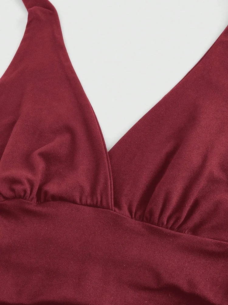 Soft Stretch Ruched Crop Top In Exclusive Fit