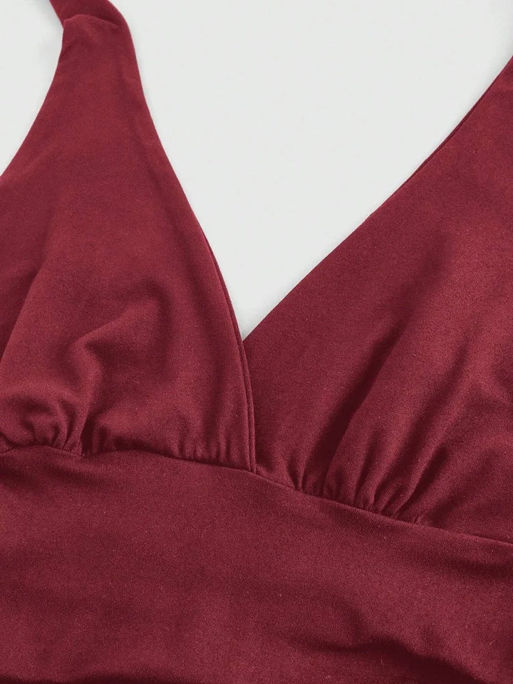 Soft Stretch Ruched Crop Top In Exclusive Fit