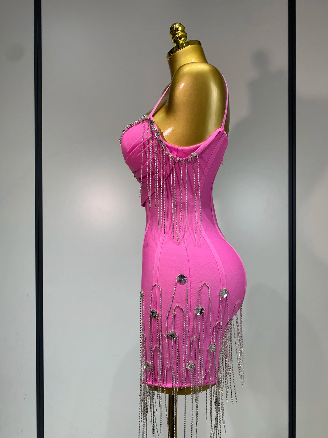 Kormanly Backless Mini Bodycon Dress