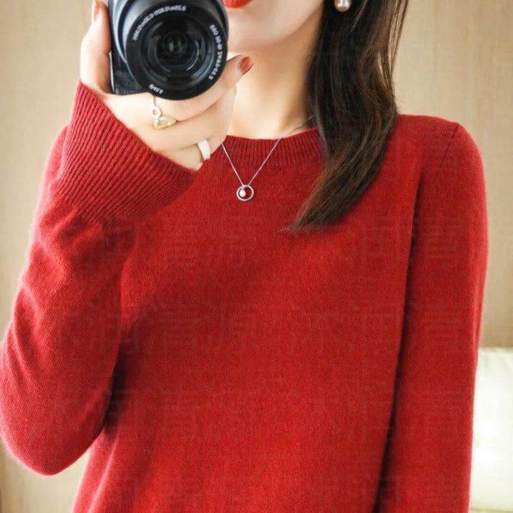 Autumn And Winter Cashmere Sweater Women&