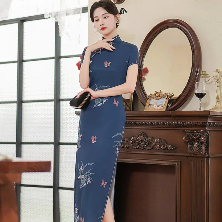 Elegant Vintage Chinese Cheongsam For Party