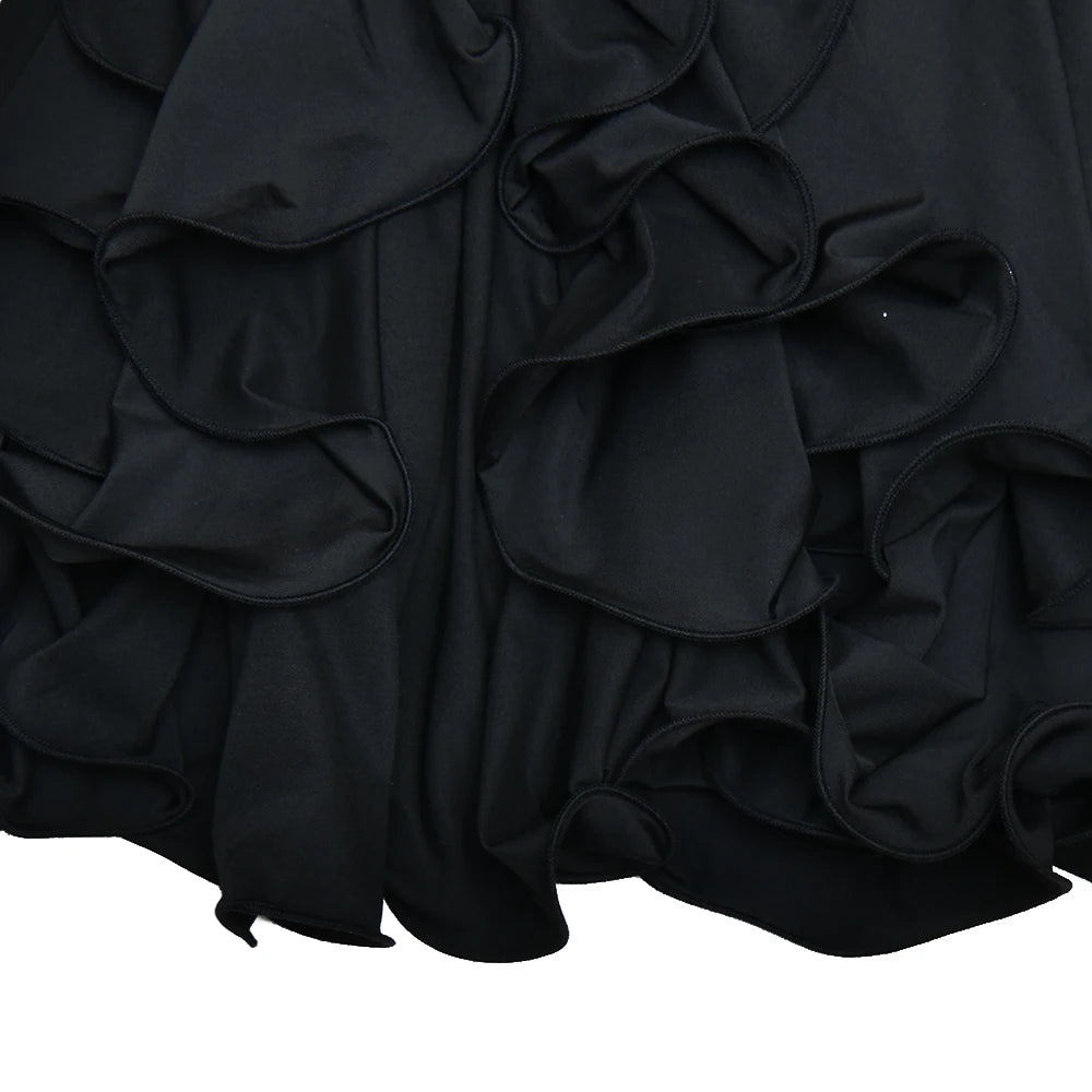 Absobe Signature Sculptured V Neck Mini Dress
