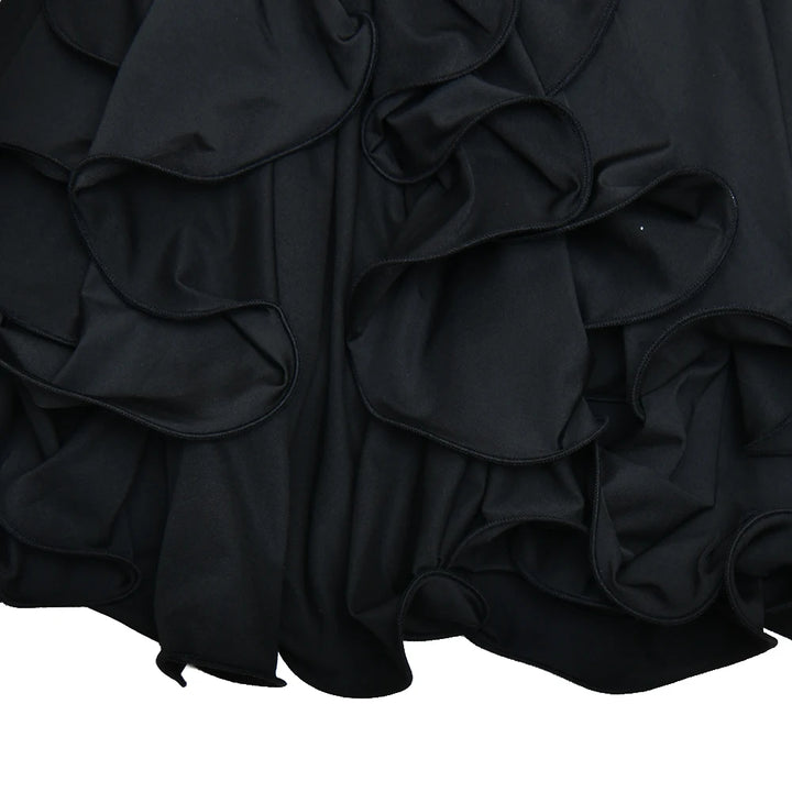 Absobe Signature Sculptured V Neck Mini Dress