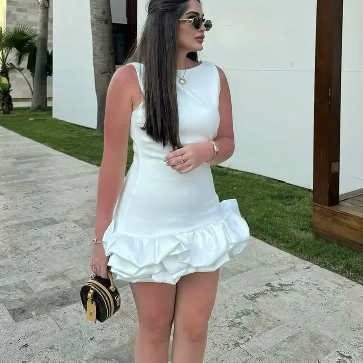 Luxury Sleeveless Bodycon Mini Dress For Women