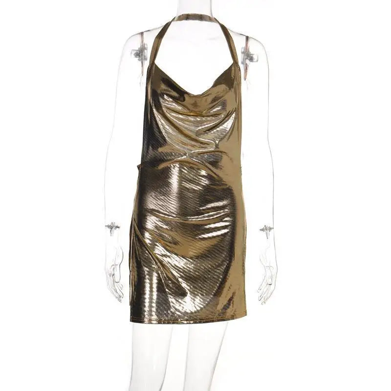 Goocheer Premium Halter Dress For Prom And Summer