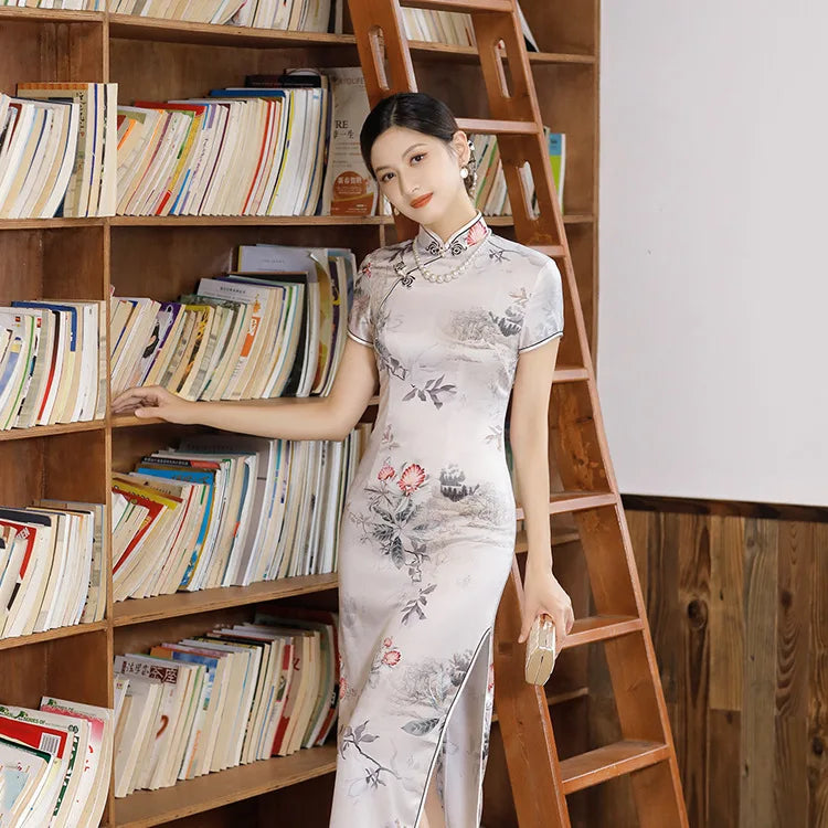 Elegant Vintage Chinese Cheongsam For Party