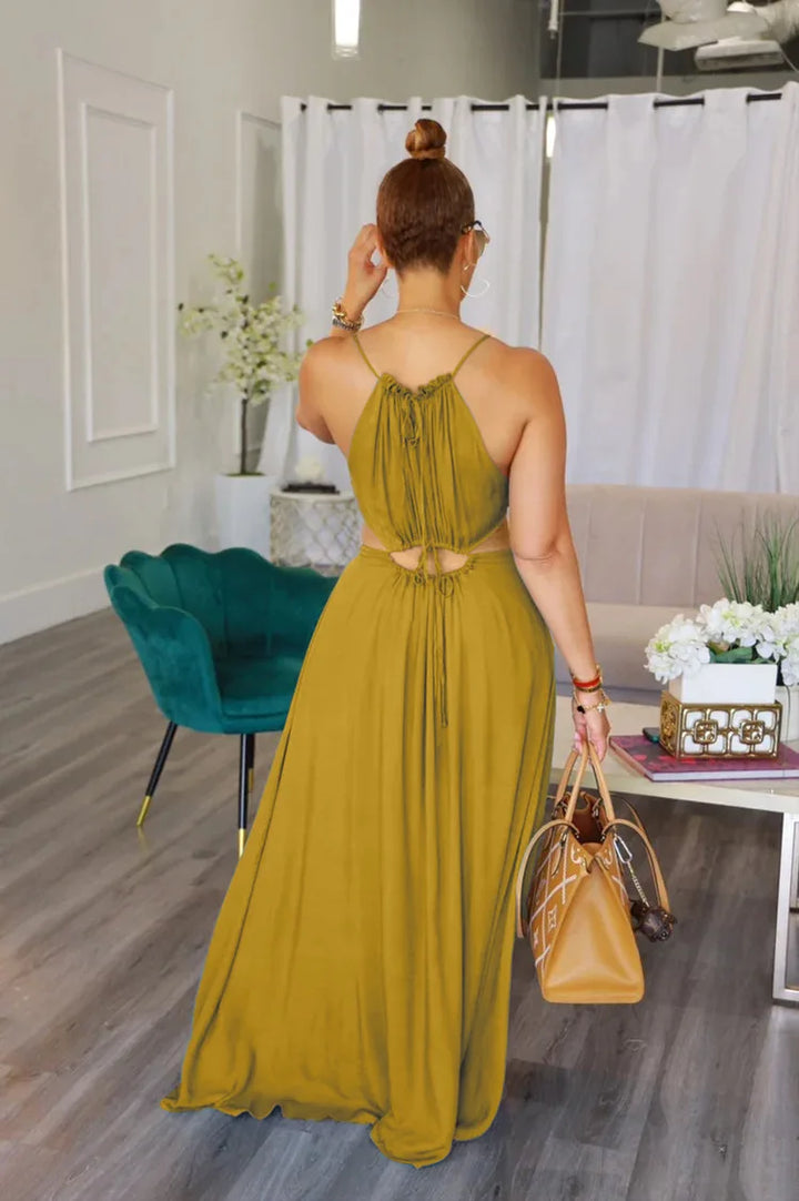 Elegant 2025 Summer Long Dress For Women Club
