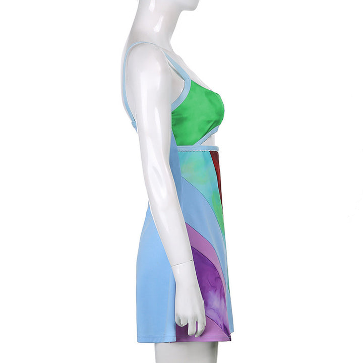 Y2K Satin Mini Dress A Line Silhouette Exclusive
