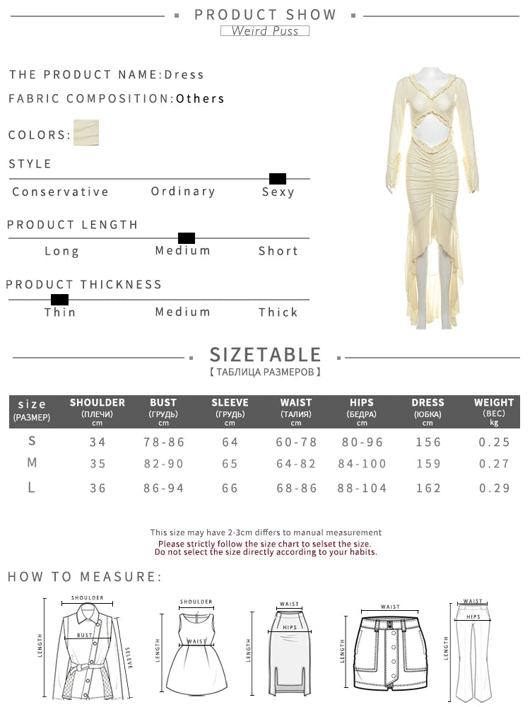 Weird Puss Elegant Sheer Lace Bodycon Maxi Dress