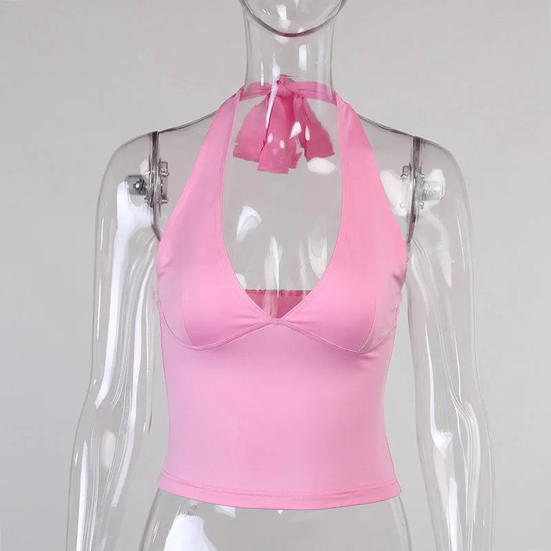 BidiJones Signature Off Shoulder Cotton Crop Top