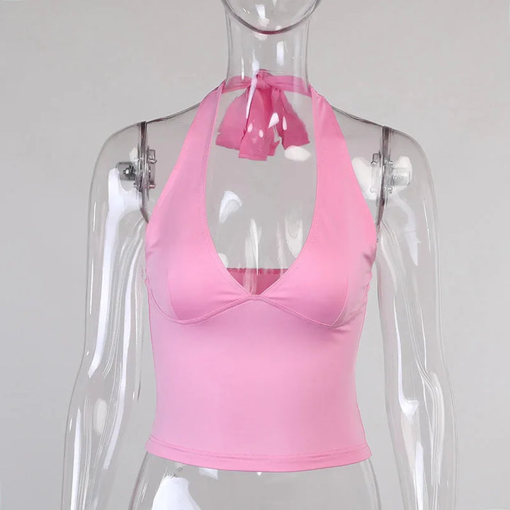 BidiJones Signature Off Shoulder Cotton Crop Top