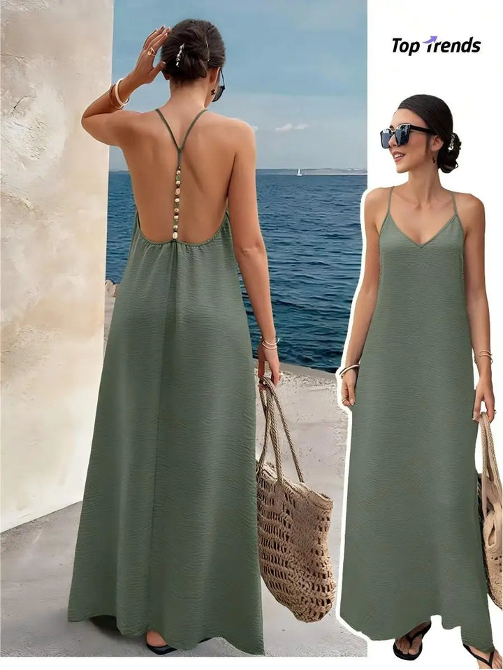 Sexy Strapless Backless Long Elegant Gown For Women
