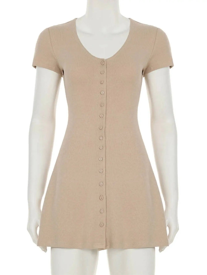 Luxury Black V Neck Mini Dress For Elegant