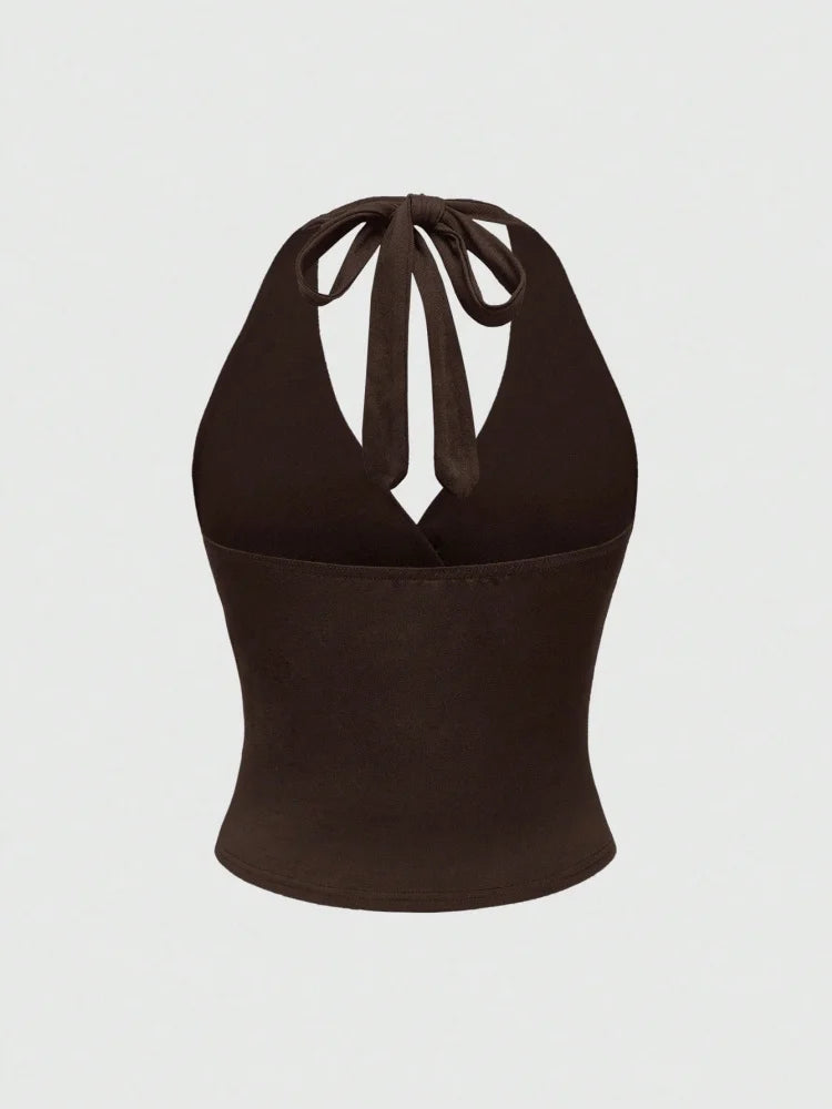 Soft Stretch Ruched Crop Top In Exclusive Fit