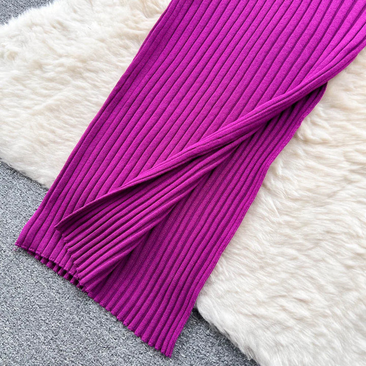 Yuoomuoo Signature Knitted Bodycon Dress