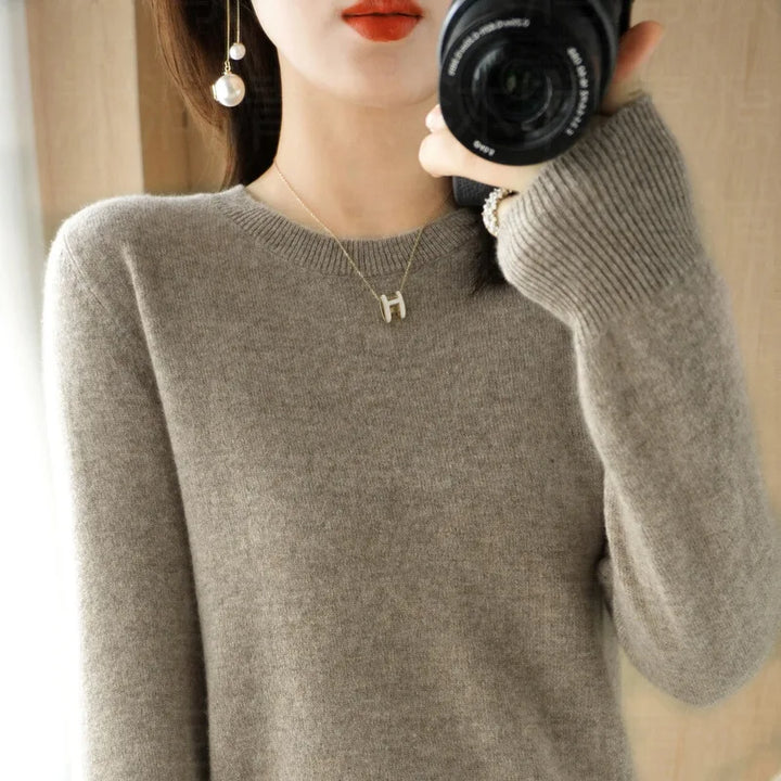 Autumn And Winter Cashmere Sweater Women&