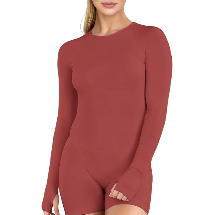 Histello Women Seamless Nylon Jumpsuit Exclusive
