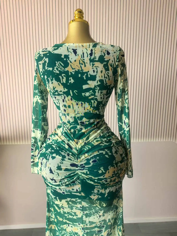 Luxury Empire Maxi Dress Dynamic Fit For Night