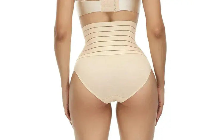 High Waisted Tummy Control Thong Slimming Body Shapewear