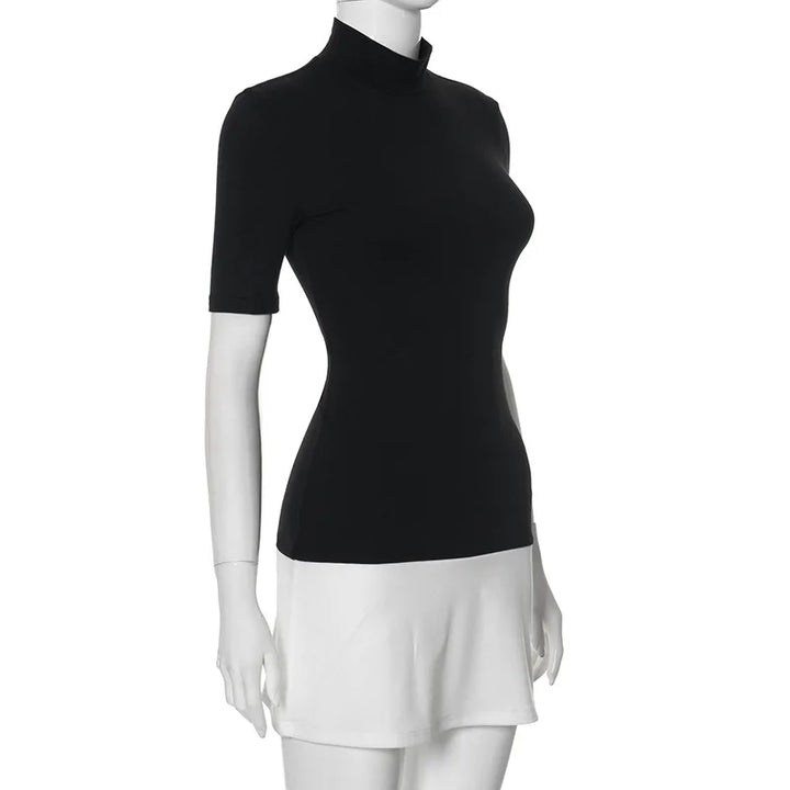 Tossy Premium Patchwork Mini Dress Runway