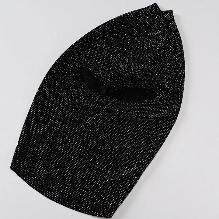 Exquisite Black Slim Knit Jumpsuit For Fall