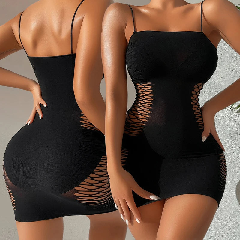 Plus Size Sexy Sleeveless Bodycon Dress For Night