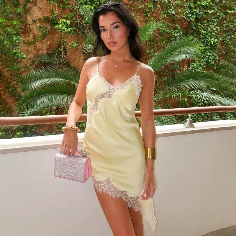 Flattering Lace Dress For Women Summer | ourlum.com