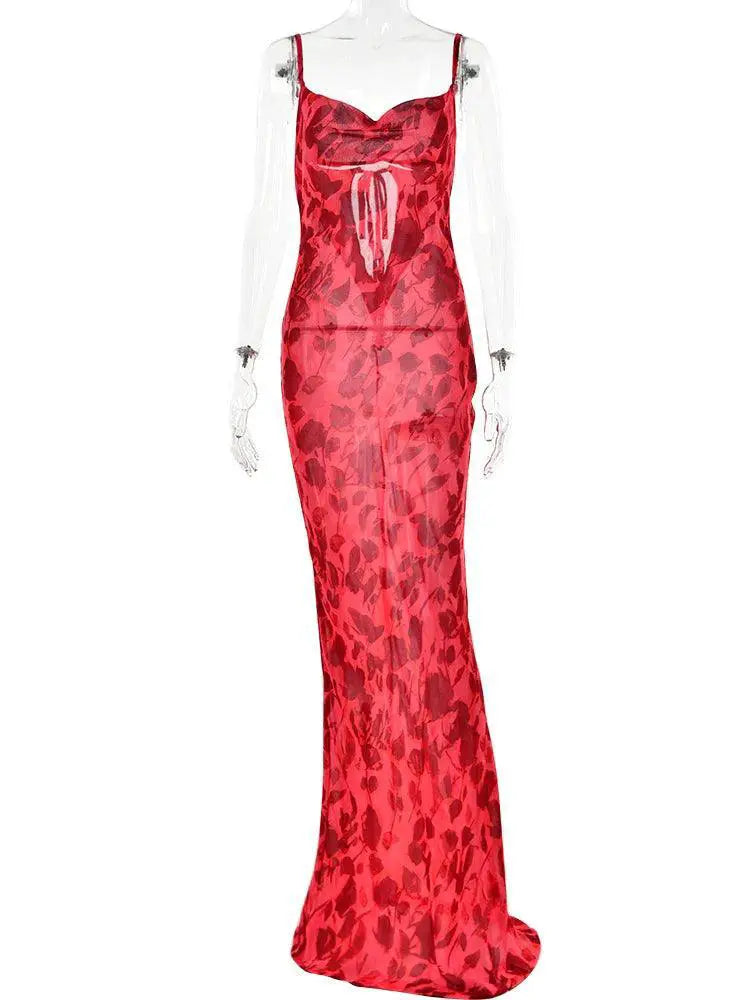 Julissa Mo Leopard Print V Neck Bodycon Dress Partywear