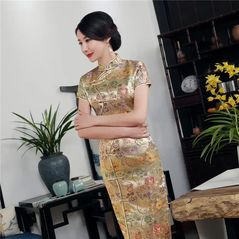 Elegant Vintage Chinese Cheongsam For Party