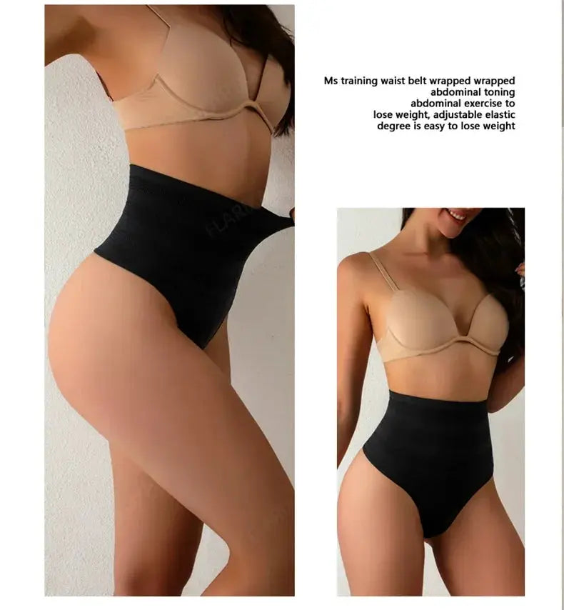 Flarixa Tummy Control Panties High Waist Belly Shaper