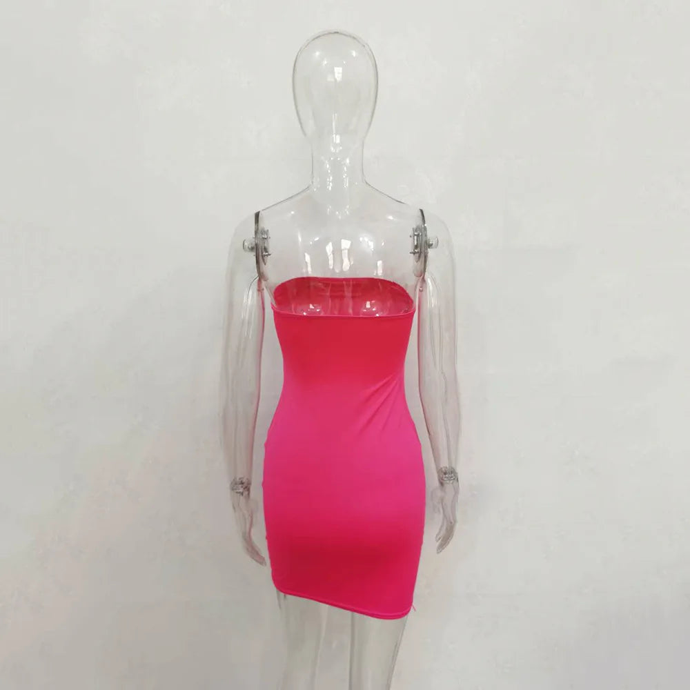 Signature Strapless Mini Dress By Tyfyo