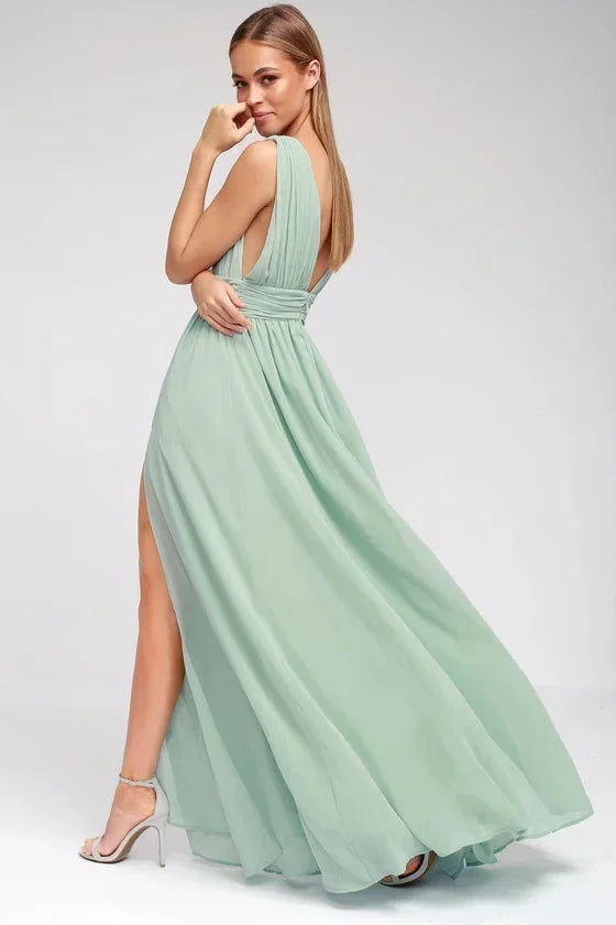 Exquisite Red Backless Maxi Dress For Elegant