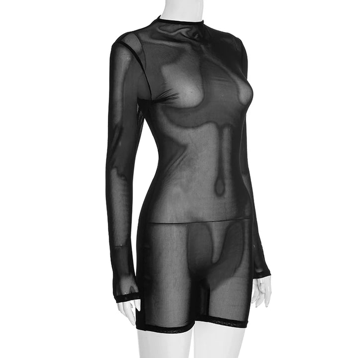 Weird Puss Premium Stretch Bodycon Playsuit