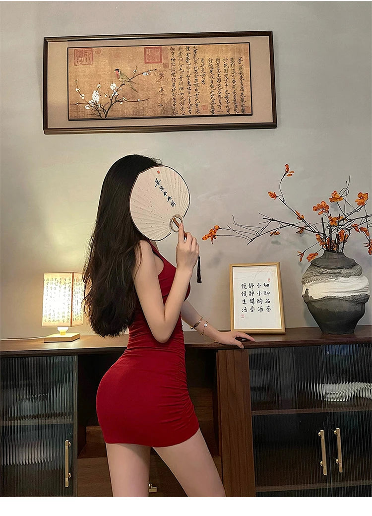 Jeyongzoo Woven Bodycon Dress For Elegant Boutique