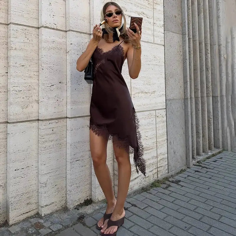 Flattering Lace Dress For Women Summer | ourlum.com