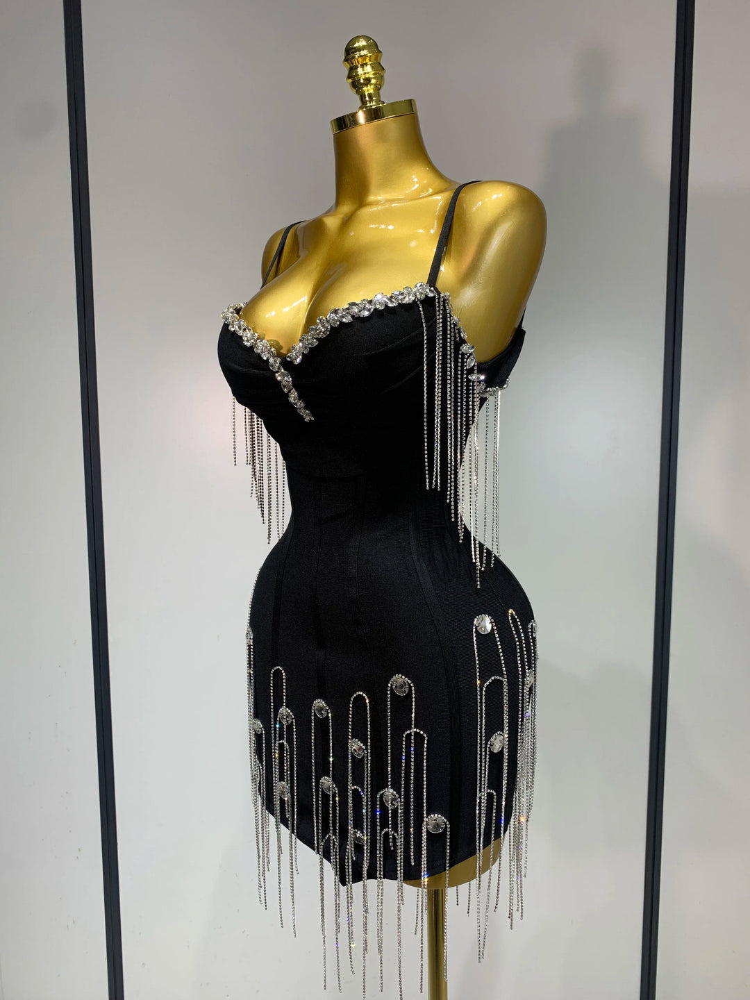 Kormanly Backless Mini Bodycon Dress