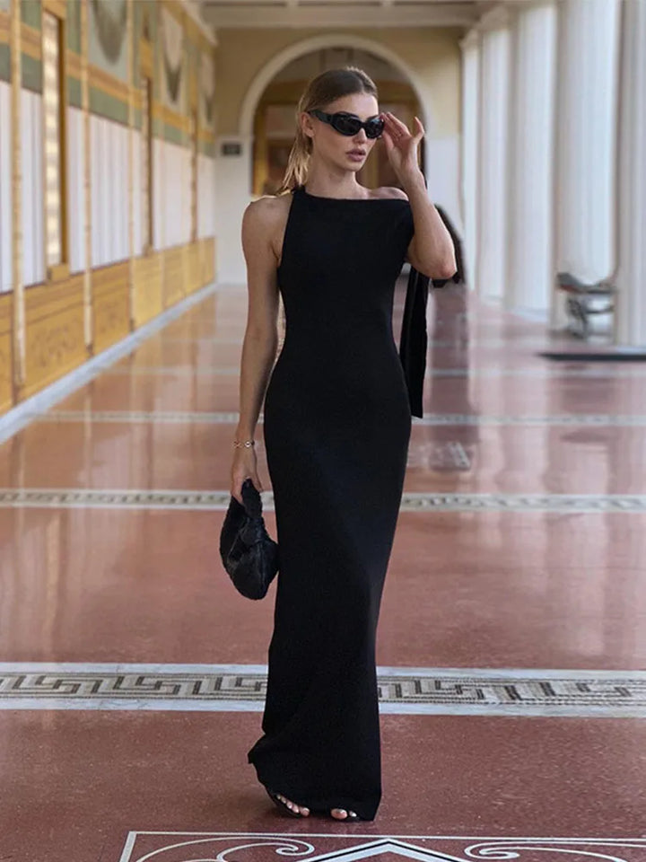 Elegant Women Asymmetrical Sweetheart Dress