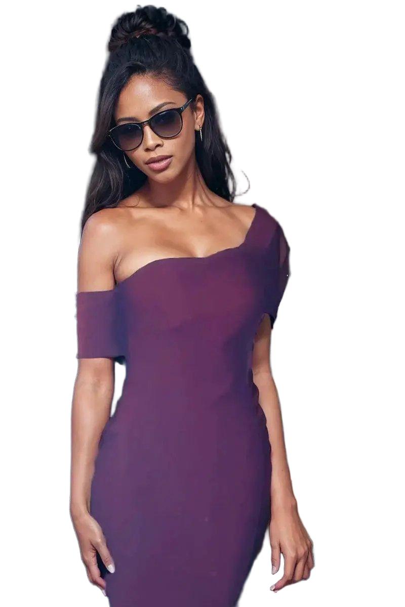 Slim Bandage Dress Chic Hip Hugging Style For Spring