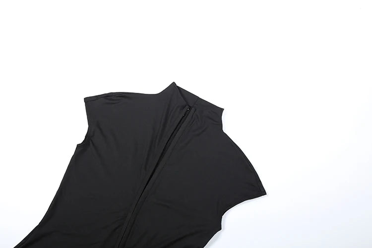 Elegant Asymmetrical Ankle Coquette Dress For