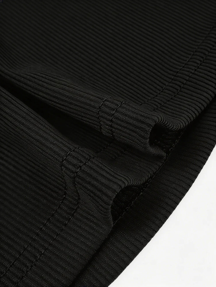 Stylish Backless Polyester Top For Fitness Or
