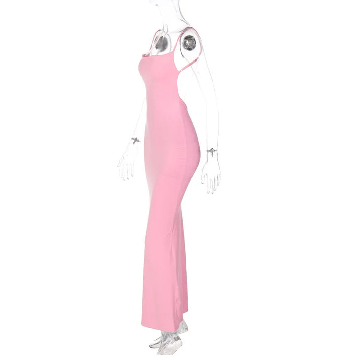 Lux Y2K Knit Maxi Dress Premium Fit