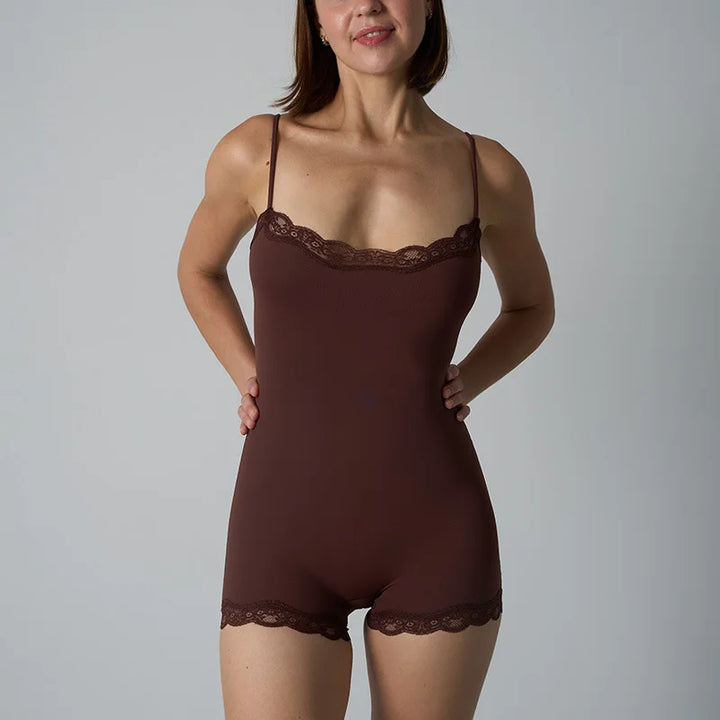 Lace Bodysuit Shapewear Camisole Slimming
