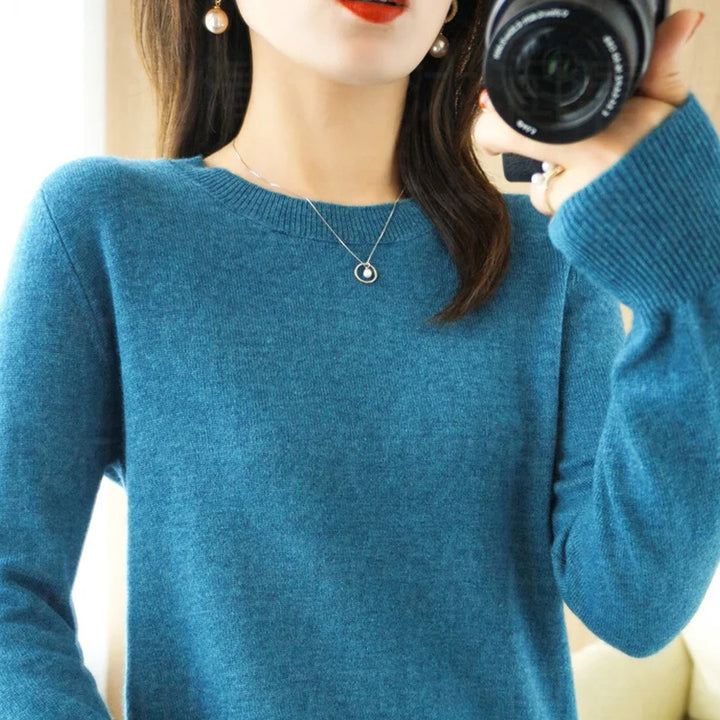 Autumn And Winter Cashmere Sweater Women&