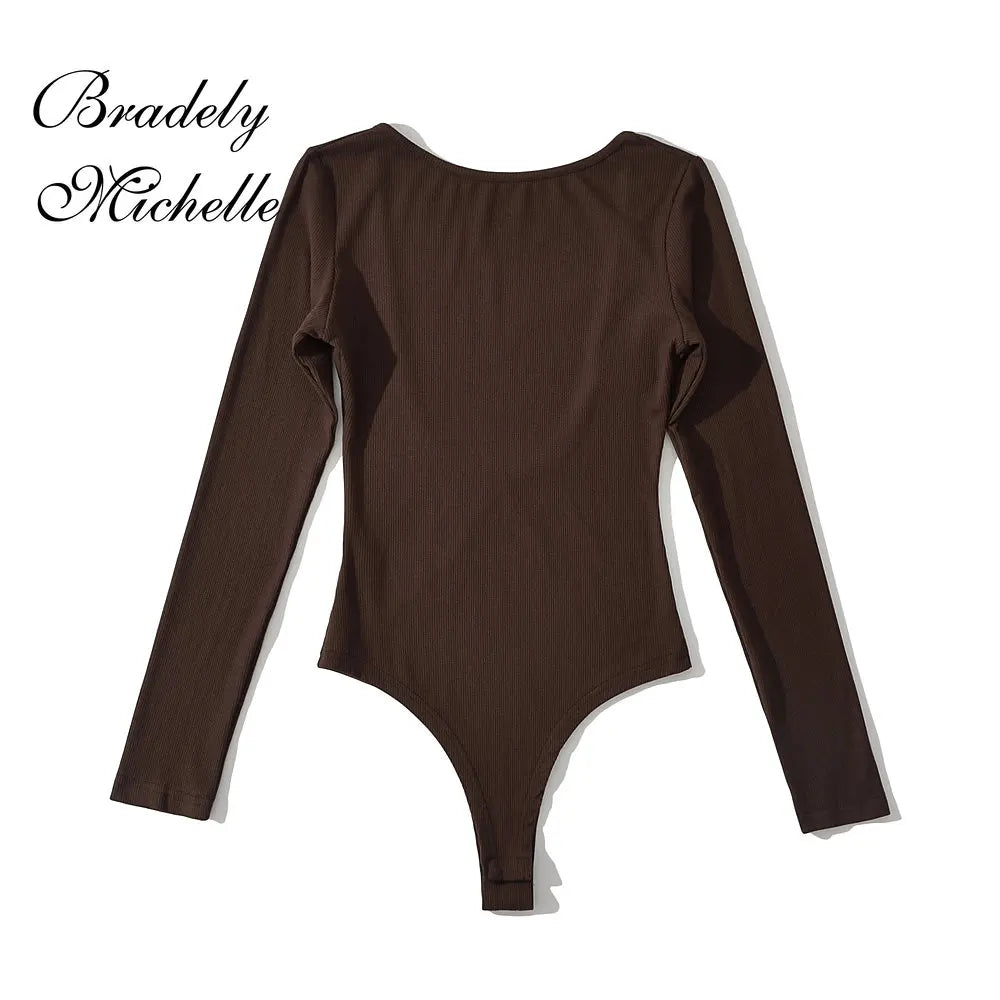 Luxury Backless Knitted Jumpsuit For Women
